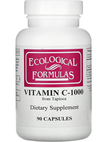 Ecological Formulas, Vitamin C-1000, 90 Capsules