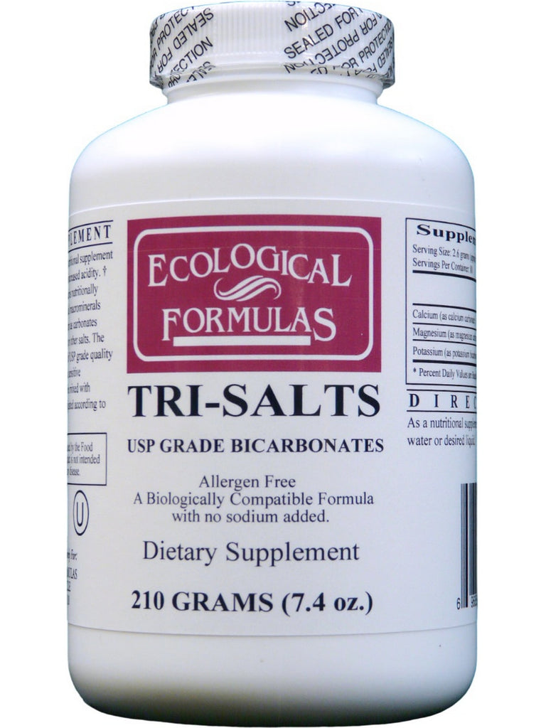 Ecological Formulas, Tri-Salts, 210 grams