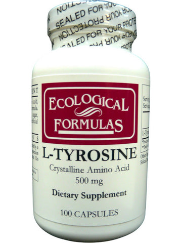 Ecological Formulas, L-Tyrosine, 500 mg, 100 Capsules