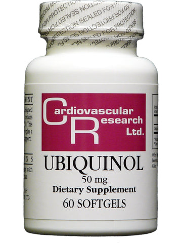 Cardiovascular Research Ltd., Ubiquinol, 50 mg, 60 Softgels