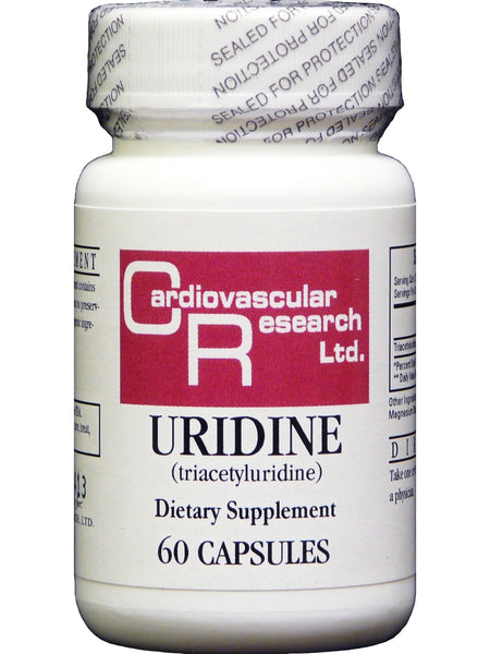 Cardiovascular Research Ltd., Uridine, 60 Capsules
