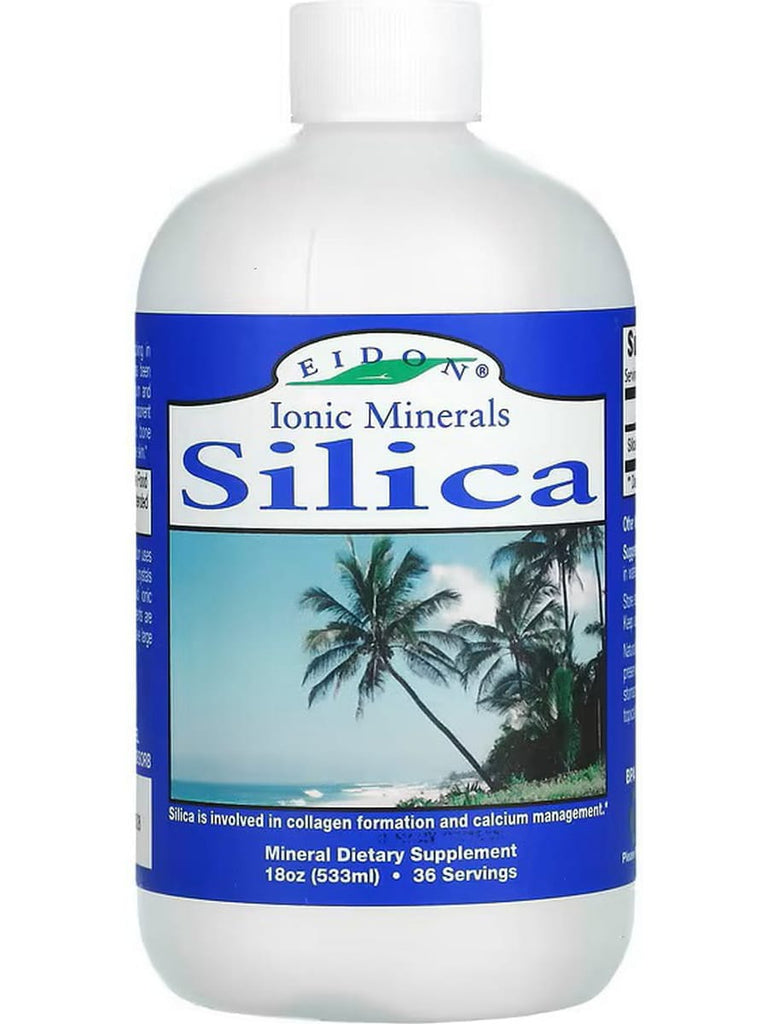 Eidon Ionic Minerals, Silica, 18 oz (533 ml)
