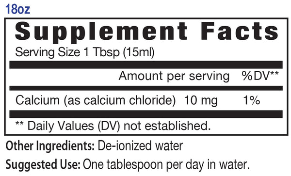 Eidon Ionic Minerals, Calcium, 18 oz (533 ml)
