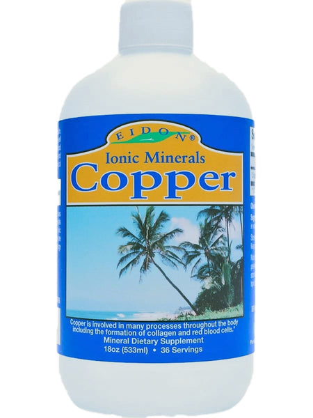 Eidon Ionic Minerals, Copper, 18 oz (533 ml)