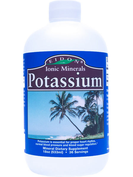 Eidon Ionic Minerals, Potassium, 18 oz (533 ml)