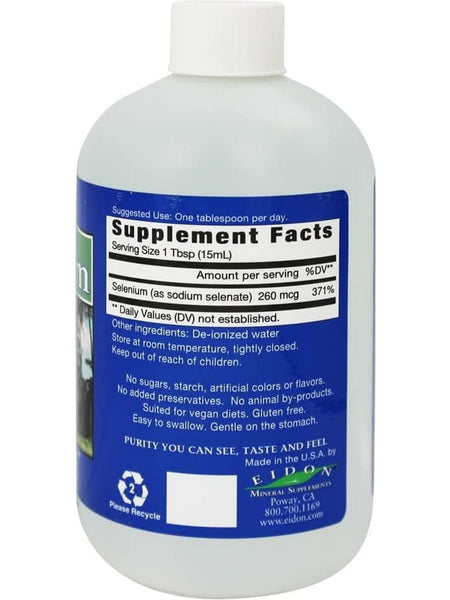Eidon Ionic Minerals, Selenium, 18 oz (533 ml)