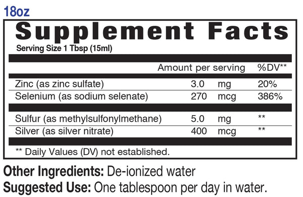 Eidon Ionic Minerals, Immune Support, 18 oz (533 ml)