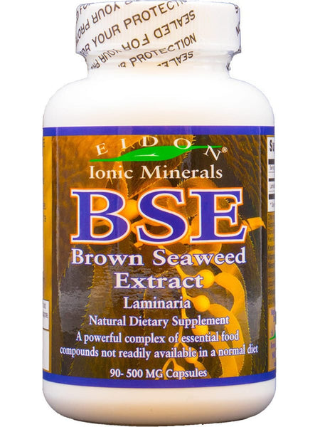 Eidon Ionic Minerals, BSE, Brown Seaweed Extract, 90 Capsules