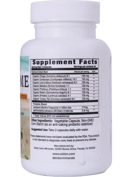 Eidon Ionic Minerals, SuperBiome Capsules, 60 Capsules