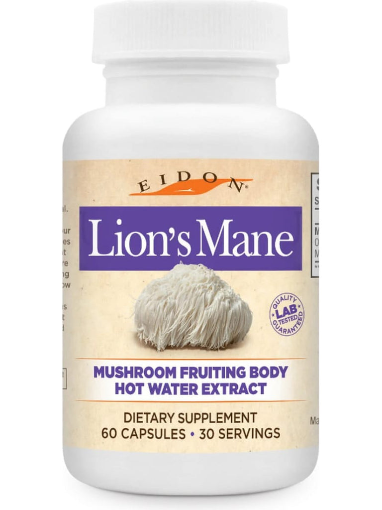 Eidon Ionic Minerals, Lion's Mane, 60 Capsules