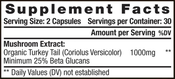 Eidon Ionic Minerals, Turkey Tail, 60 Capsules