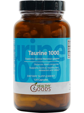 Eidon Ionic Minerals, Taurine 1000, 120 Capsules