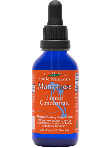 Eidon Ionic Minerals, Manganese Liquid Concentrate, 2 oz (60ml)