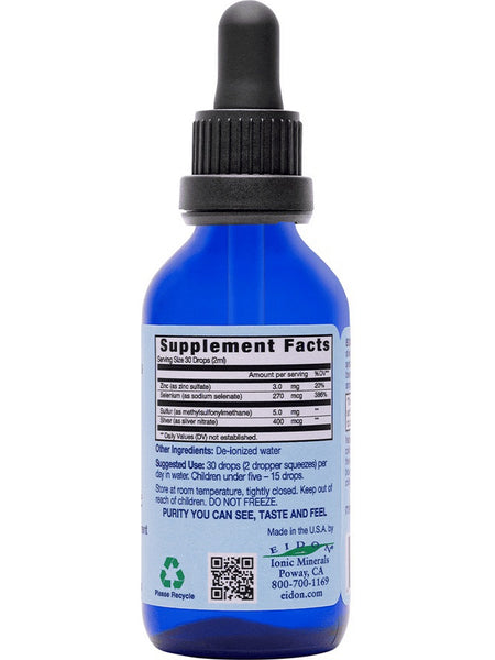 Eidon Ionic Minerals, Immune Support, Liquid Concentrate, 2 oz (60ml)