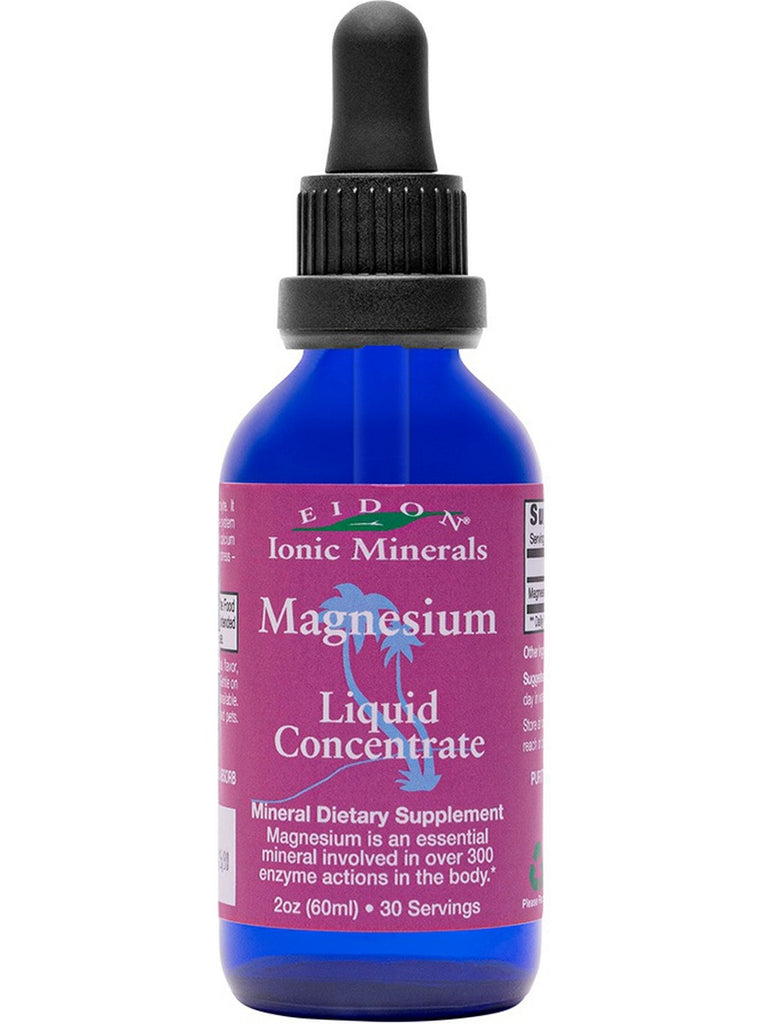 Eidon Ionic Minerals, Magnesium Liquid Concentrate, 2 oz (60ml)
