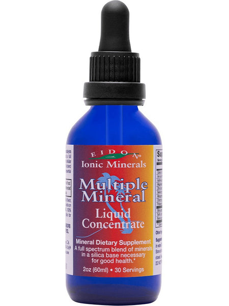 Eidon Ionic Minerals, Multiple Mineral, Liquid Concentrate, 2 oz (60ml)