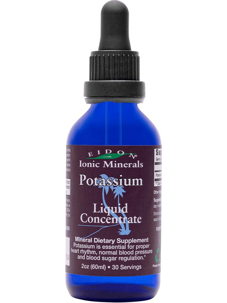 Eidon Ionic Minerals, Potassium, Liquid Concentrate, 2 oz (60ml)