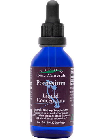 Eidon Ionic Minerals, Potassium, Liquid Concentrate, 2 oz (60ml)