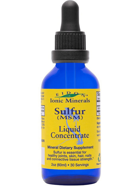 Eidon Ionic Minerals, Sulfur, Liquid Concentrate, 2 oz (60ml)