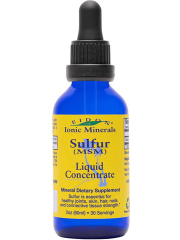 Eidon Ionic Minerals, Sulfur, Liquid Concentrate, 2 oz (60ml)