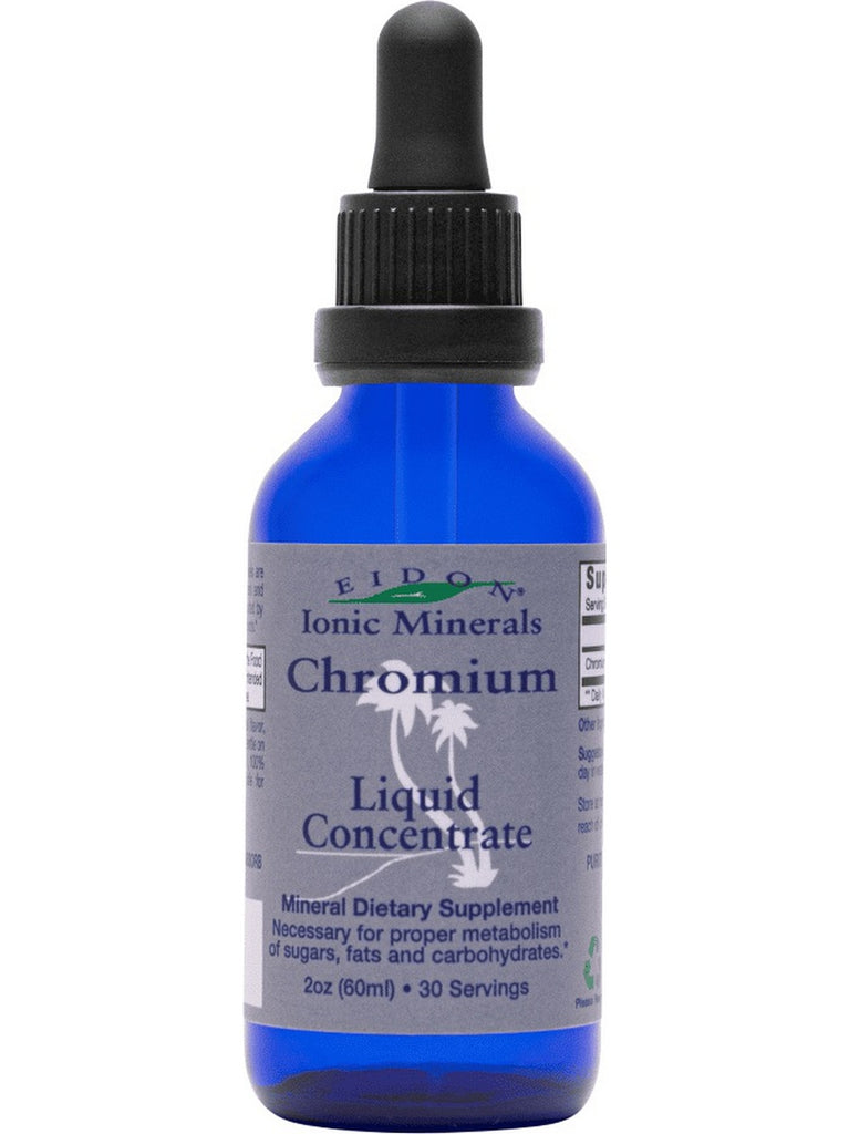 Eidon Ionic Minerals, Chromium, Liquid Concentrate, 2 oz (60ml)