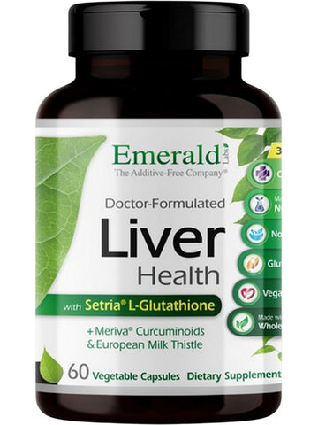 Emerald Labs, Liver Health, 60 Vegetable Capsules