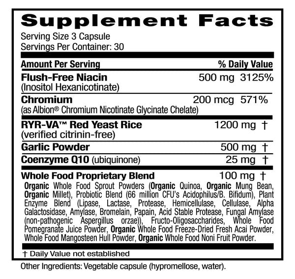 Emerald Labs, Cholesterol Health, 90 Vegetable Capsules