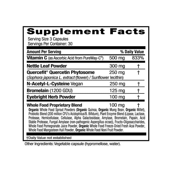 Emerald Labs, Allergy Health, 90 Vegetable Capsules