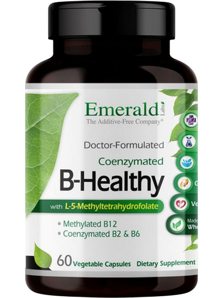 Emerald Labs, B-Healthy, 60 Vegetable Capsules