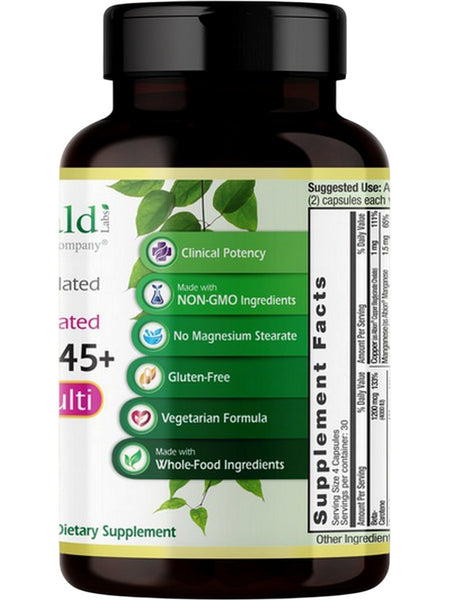 Emerald Labs, Women's 45+ Clinical+ Multi, 120 Vegetable Capsules