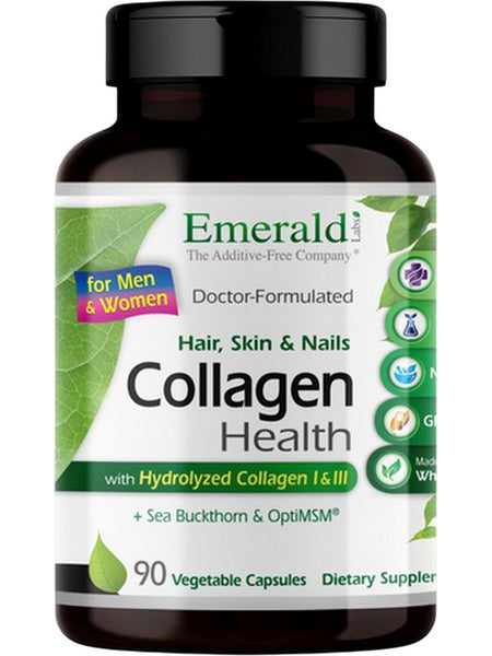 Emerald Labs, Collagen Health, 90 Vegetable Capsules