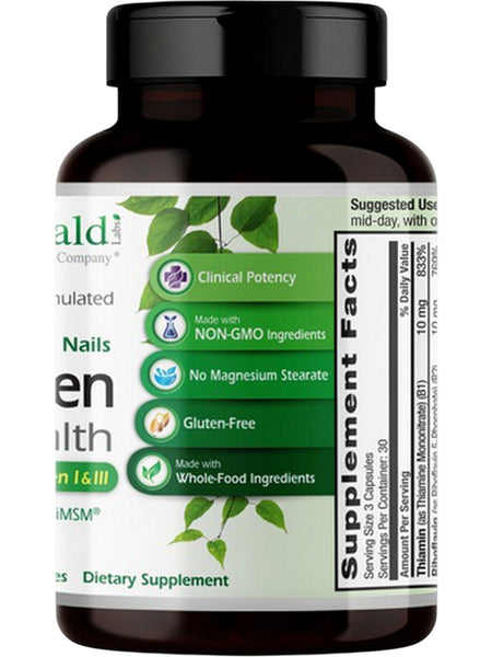 Emerald Labs, Collagen Health, 90 Vegetable Capsules