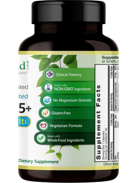 Emerald Labs, Men's 45+ 1-Daily Multi, 30 Vegetable Capsules
