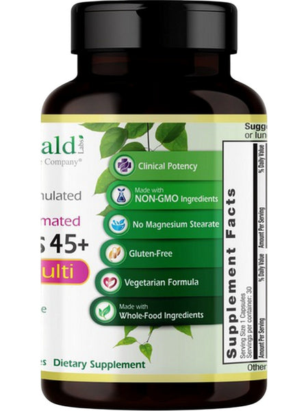 Emerald Labs, Women's 45+ 1-Daily Multi, 30 Vegetable Capsules