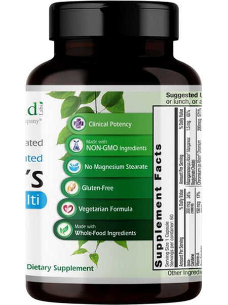 Emerald Labs, Men's 1-Daily Multi, 60 Vegetable Capsules