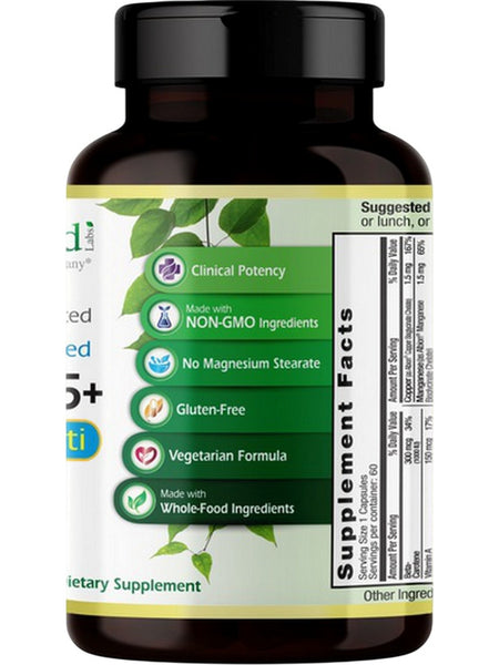 Emerald Labs, Men's 45+ 1-Daily Multi, 60 Vegetable Capsules