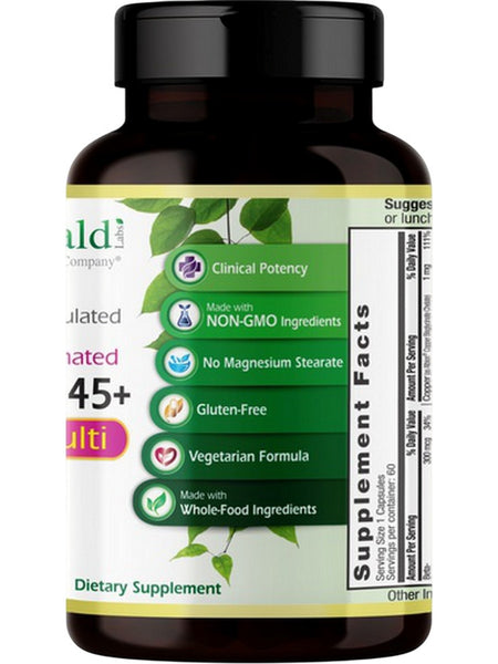 Emerald Labs, Women's 45+ 1-Daily Multi, 60 Vegetable Capsules