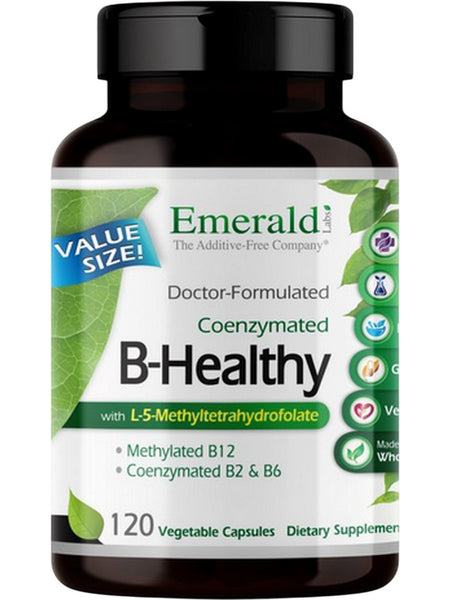 Emerald Labs, B-Healthy, 120 Vegetable Capsules