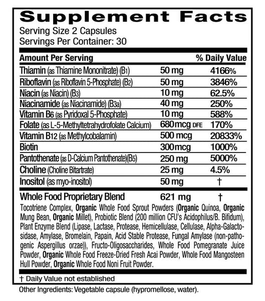 Emerald Labs, B-Healthy, 120 Vegetable Capsules