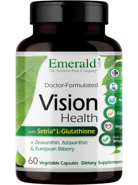 Emerald Labs, Vision Health, 60 Vegetable Capsules