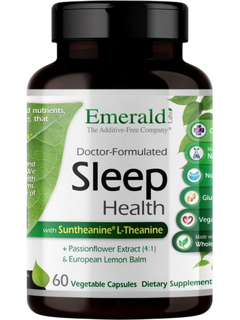Emerald Labs, Sleep Health, 60 Vegetable Capsules