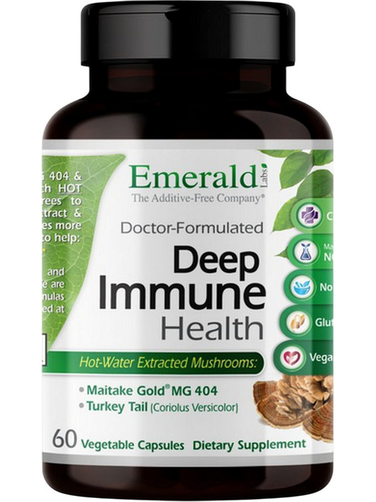 Emerald Labs, Deep Immune Health, 60 Vegetable Capsules