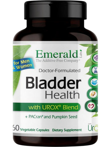Emerald Labs, Bladder Health, 60 Vegetable Capsules