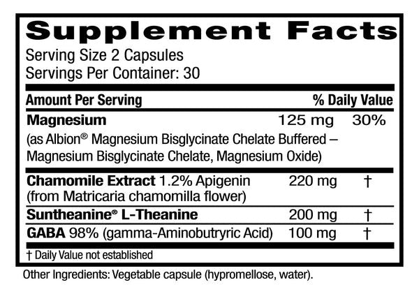 Emerald Labs, Cerebral Calm, 60 Vegetable Capsules