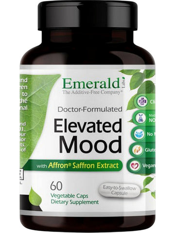Emerald Labs, Elevated Mood, 60 Vegetable Caps