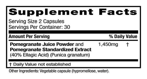 Emerald Labs, Pomegranate, 60 Vegetable Capsules