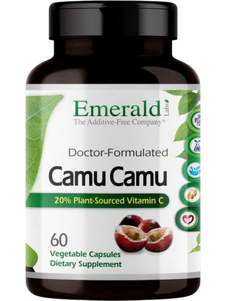 Emerald Labs, Camu Camu, 60 Vegetable Capsules