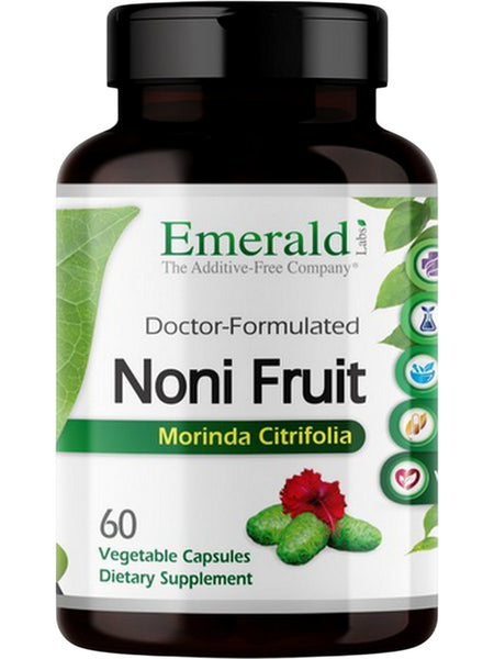 Emerald Labs, Noni Fruit, 60 Vegetable Capsules
