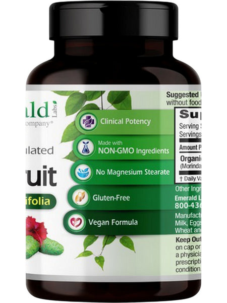 Emerald Labs, Noni Fruit, 60 Vegetable Capsules