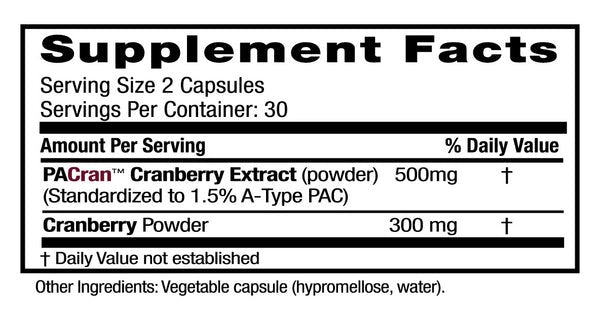 Emerald Labs, Cranberry Extract, 60 Vegetable Caps
